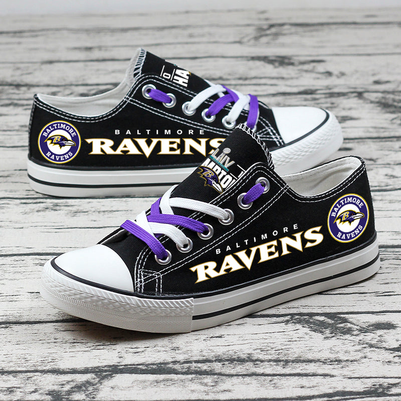 Baltimore Ravens Sport Sneakers Shoes For Men Women Fans