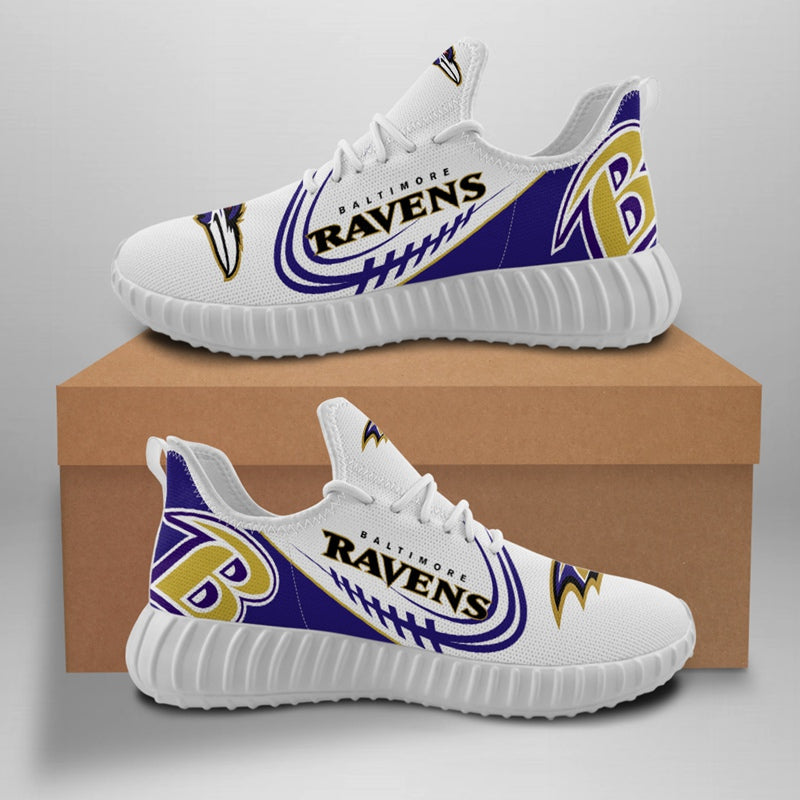 Baltimore Ravens Sneaker Shoes NFL For Men Women Fans