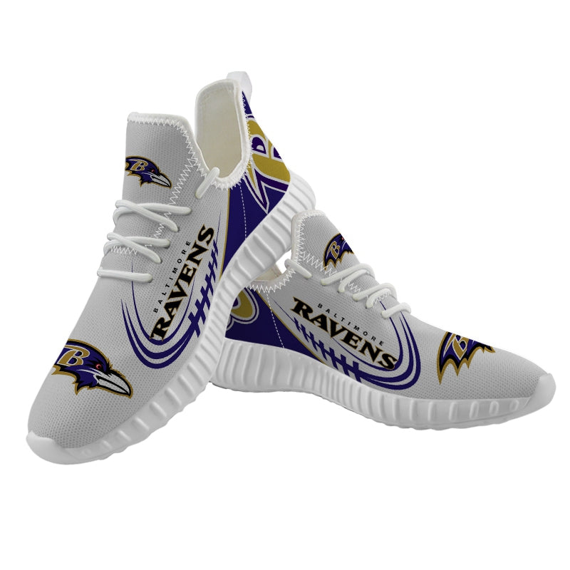 Baltimore Ravens Sneaker Shoes NFL For Men Women Fans