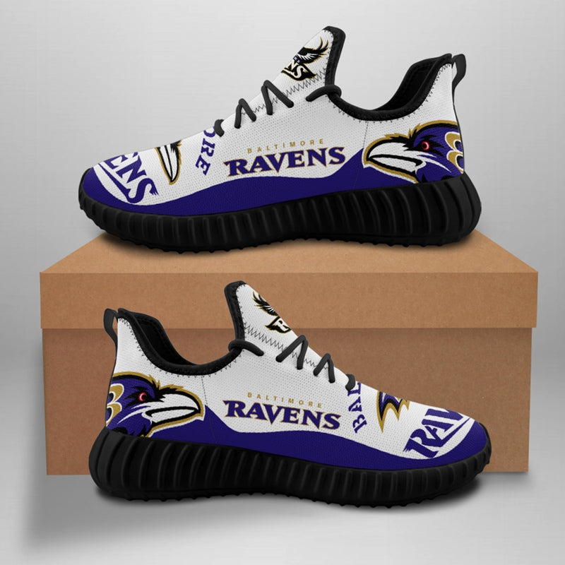 Baltimore Ravens Sneaker Shoes NFL For Men Women Fans