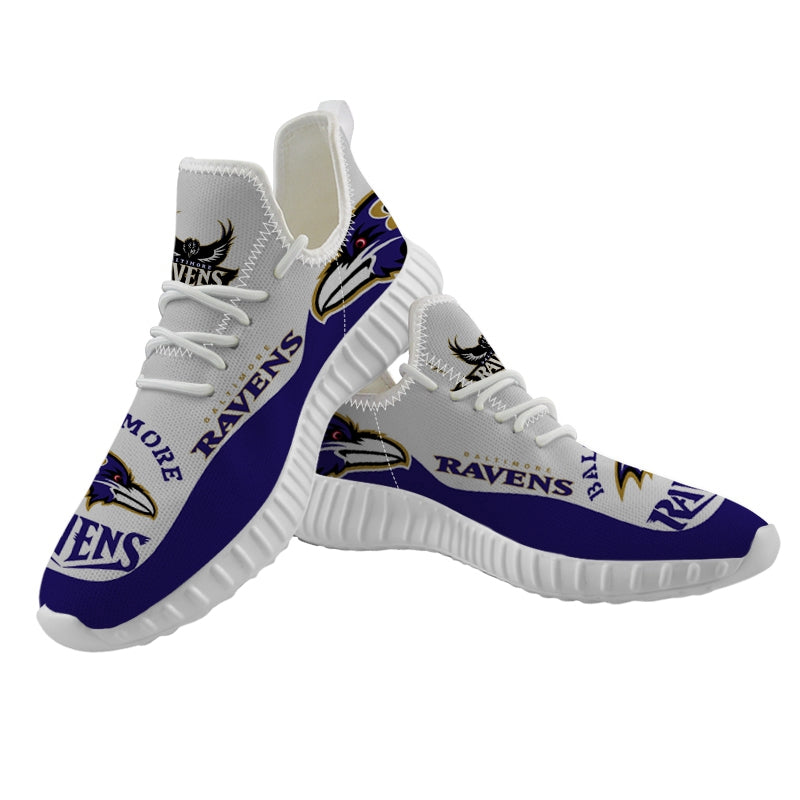Baltimore Ravens Sneaker Shoes NFL For Men Women Fans