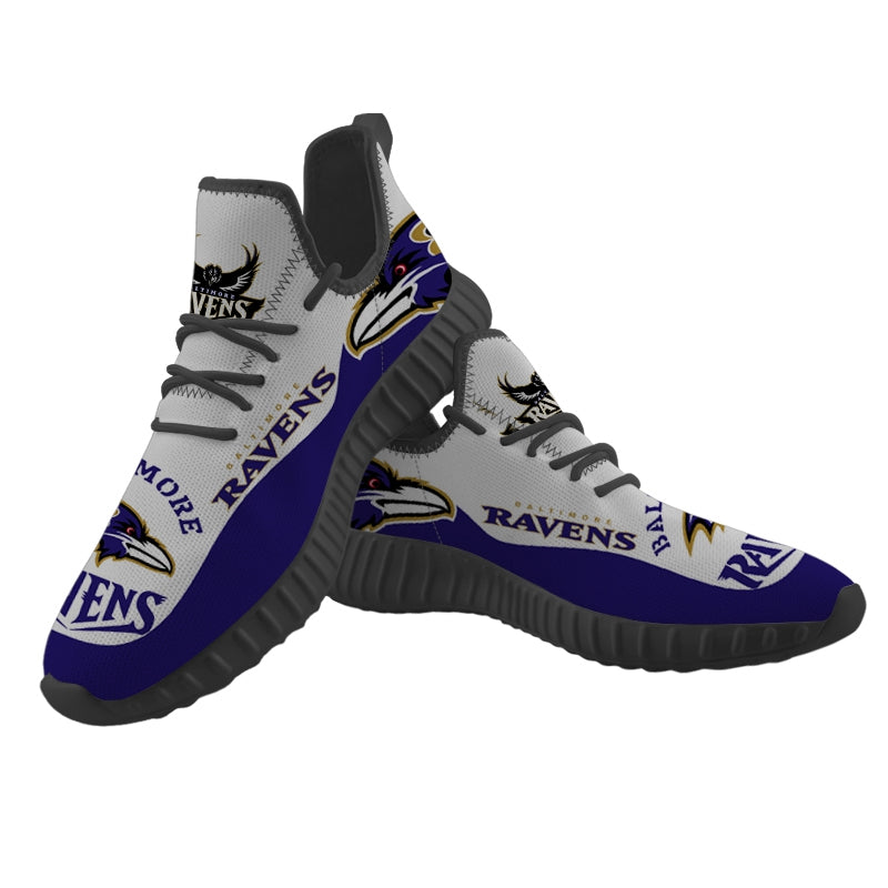 Baltimore Ravens Sneaker Shoes NFL For Men Women Fans