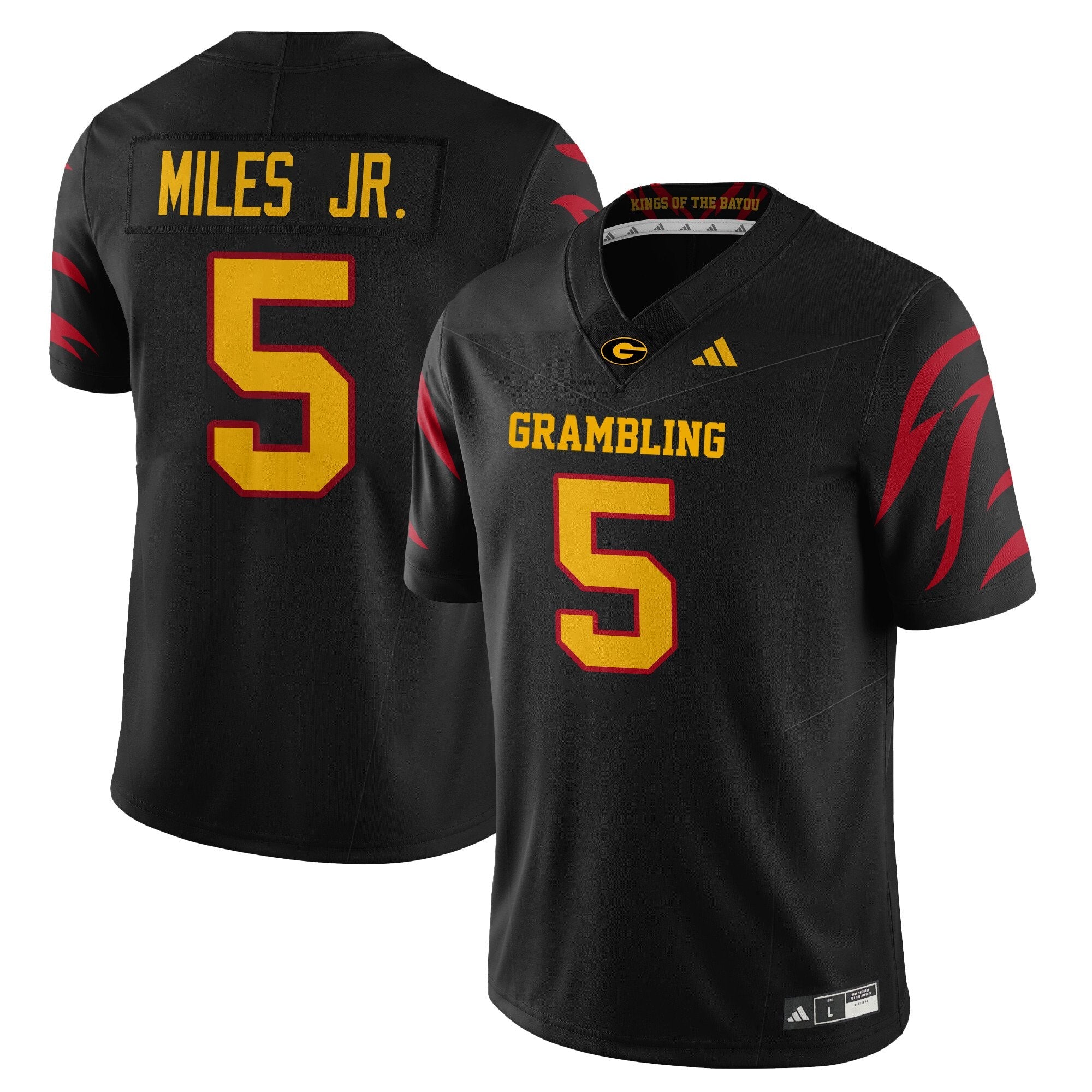 Barron Miles Jr Jersey #5 Grambling State Football 2025 Special Stitched Black