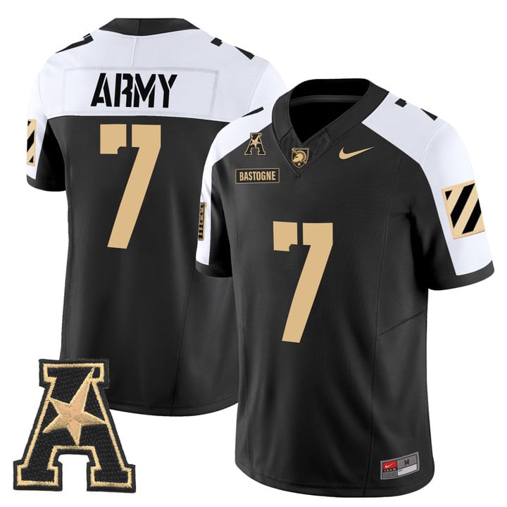 Bastogne Jersey #7 Army Black Knights 2025 Vapor Limited Stitched