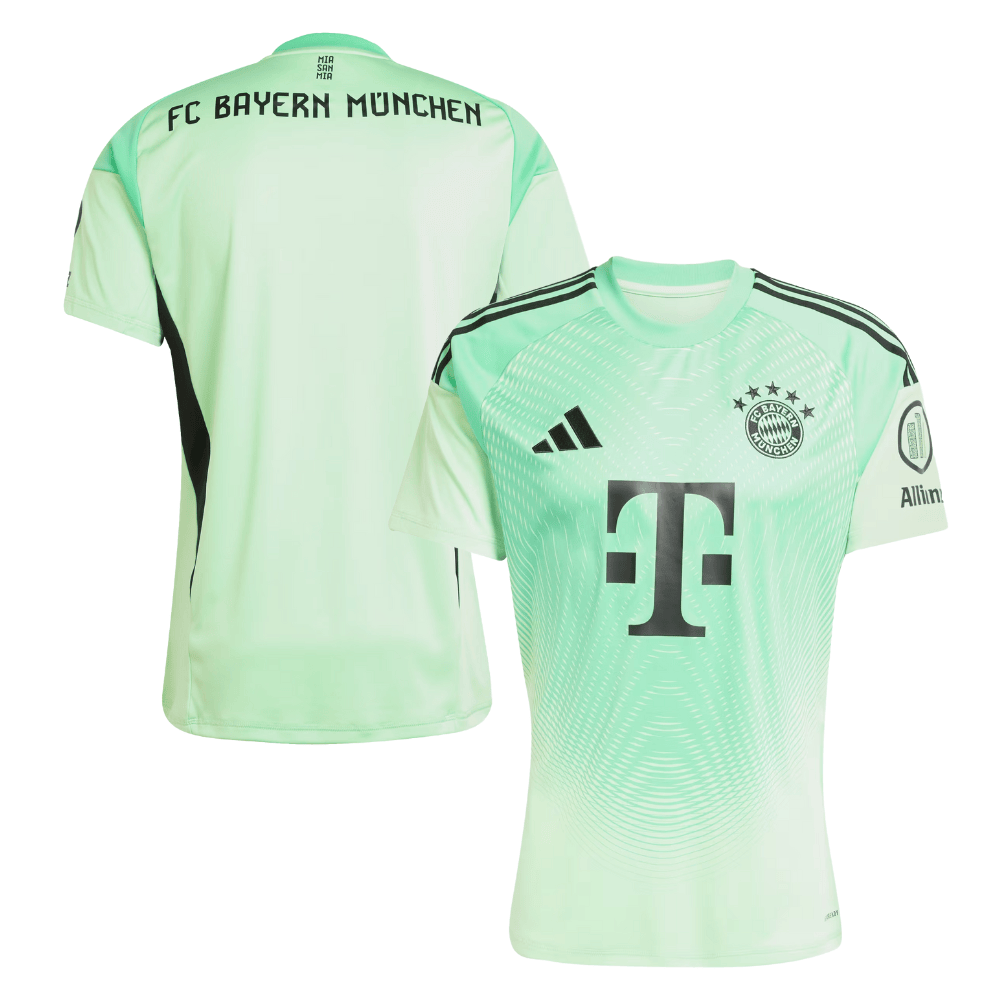Bayern Munich 2025-26 Goalkeeper Men Jersey – Green