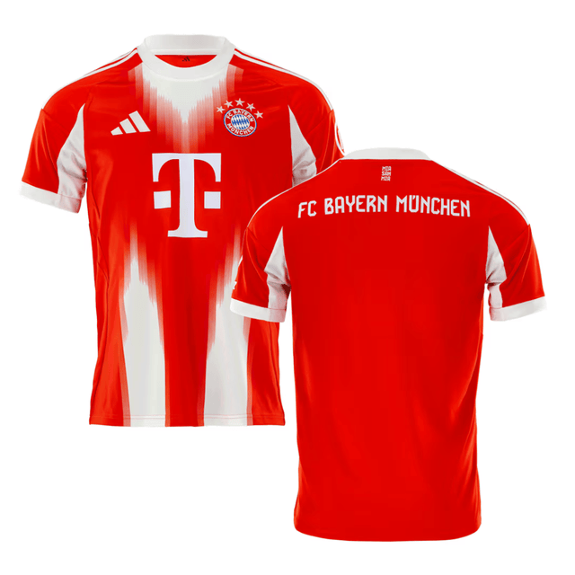 Bayern Munich 2025-26 Home Jersey – Red