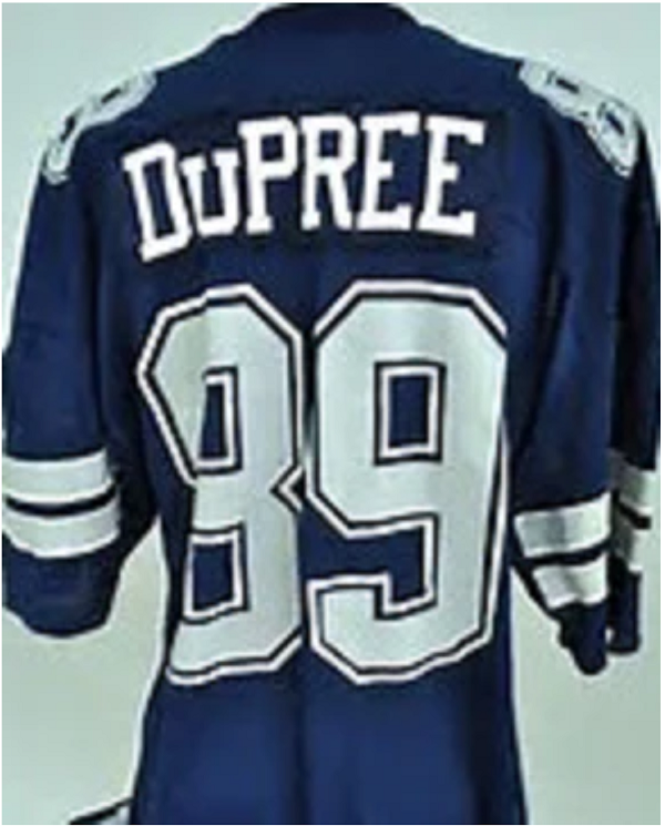 Billy Joe Dupree Jersey Dallas Cowboys Custom Throwback Football Blue