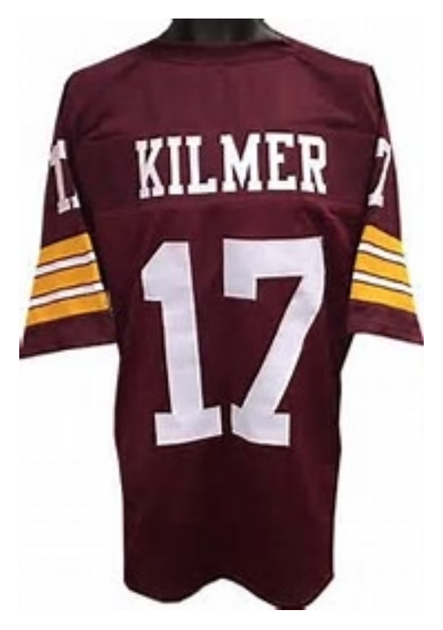 Billy Kilmer Jersey Washington Redskins Custom Throwback Football Burgandy