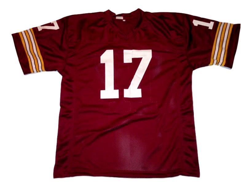 Billy Kilmer Jersey #17 Custom Unsigned Football Jerseys Stitched Maroon