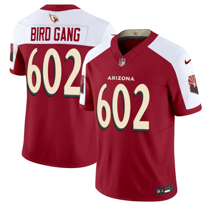 Bird Gang Jersey #602 Arizona 2025 Rivalries Vapor Limited Stitched
