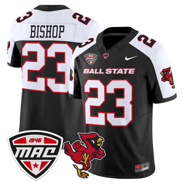 Blaine Bishop Jersey #23 Ball State Cardinals 2025 Limited Stitched