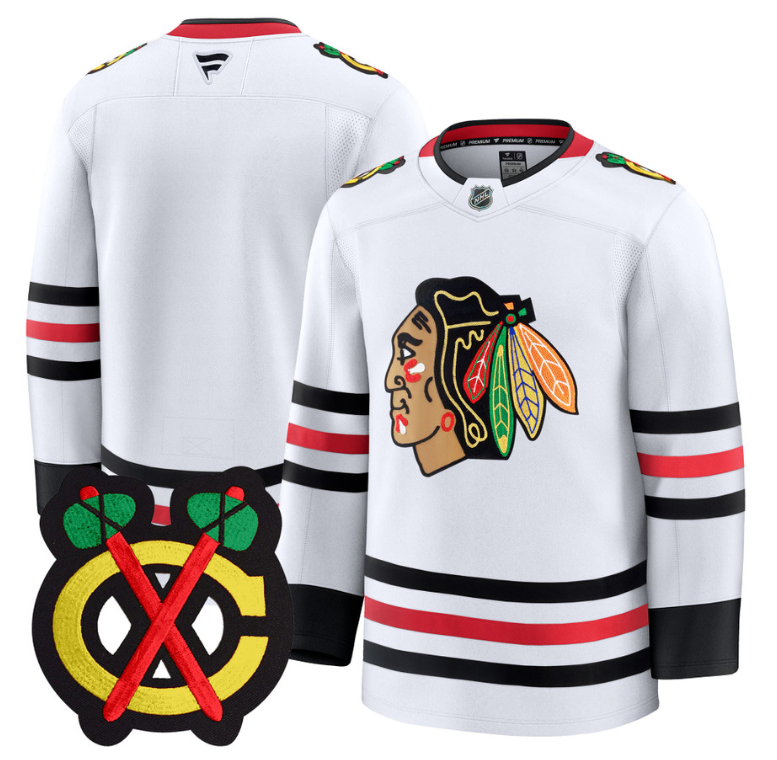Bobby Team Jersey Chicago Blackhawks Premium All Stitched White