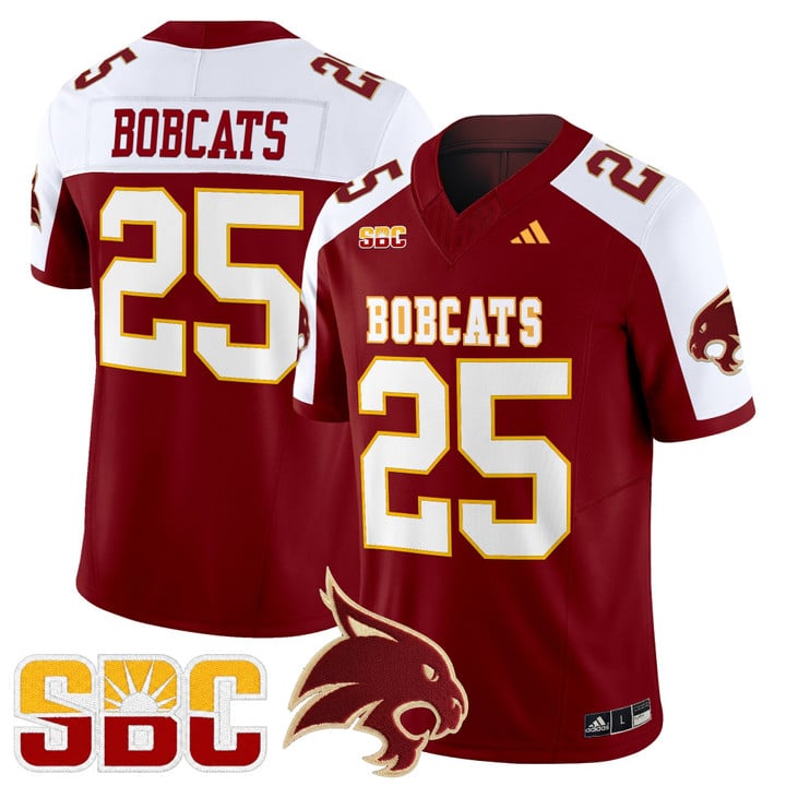 Bobcats Jersey #25 Texas State Bobcats 2025 Vapor Limited Stitched