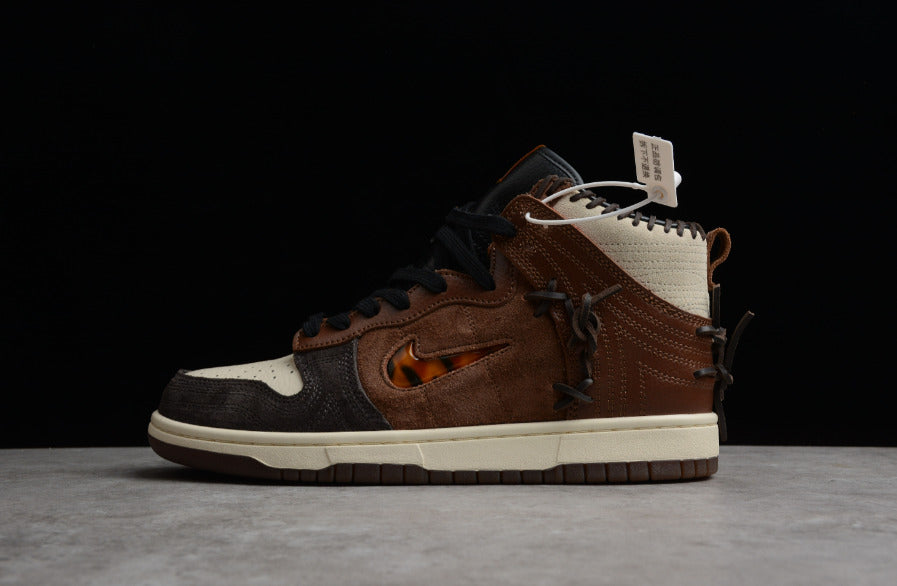 Bodega X NK Dunk High “Legends” Brown Beige White