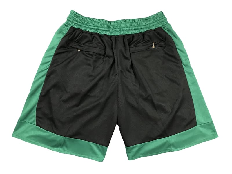 Boston Celtics Black Statement Shorts