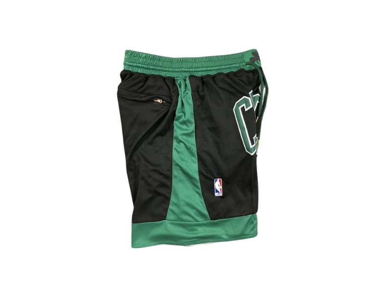 Boston Celtics Black Statement Shorts