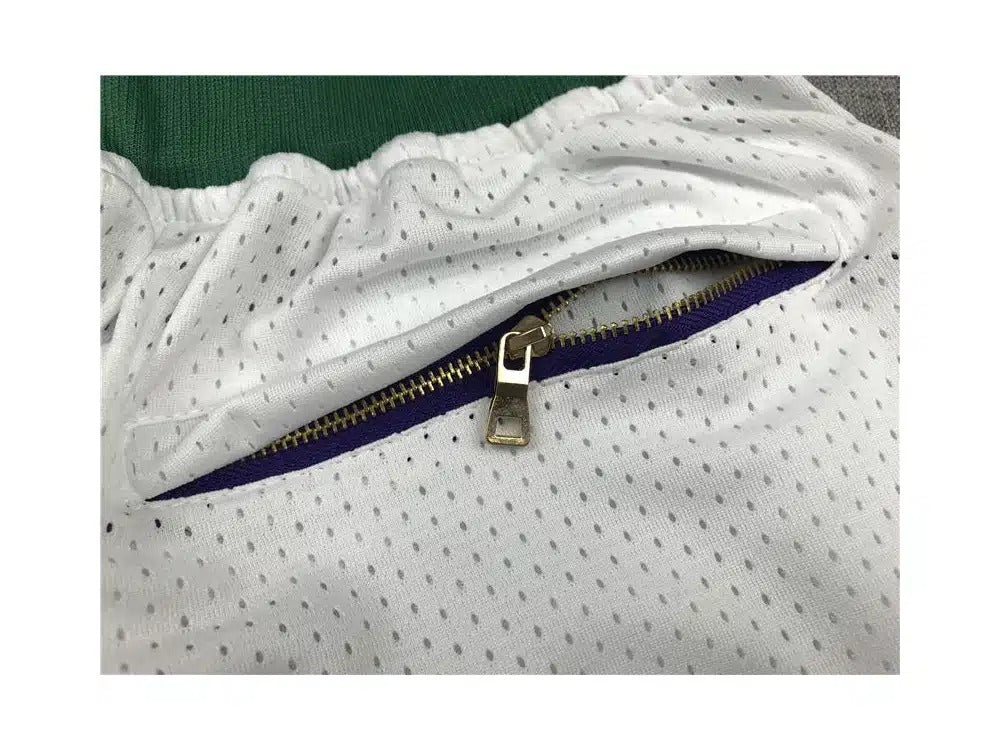 Boston Celtics Shorts White