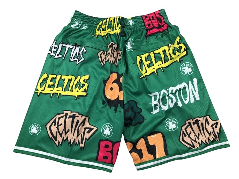 Boston Celtics Slap Sticker Swingman Shorts