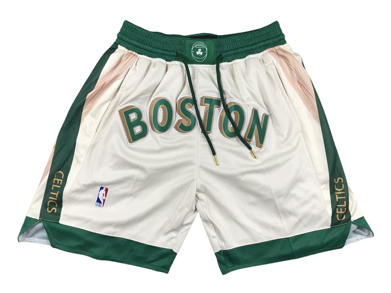 Boston Celtics 2023-24 White City Edition Shorts
