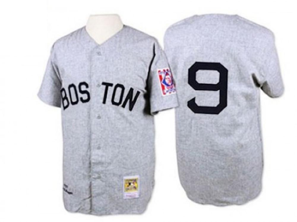 Boston Red Sox Ted Williams Gray 1939 Throwback Jersey