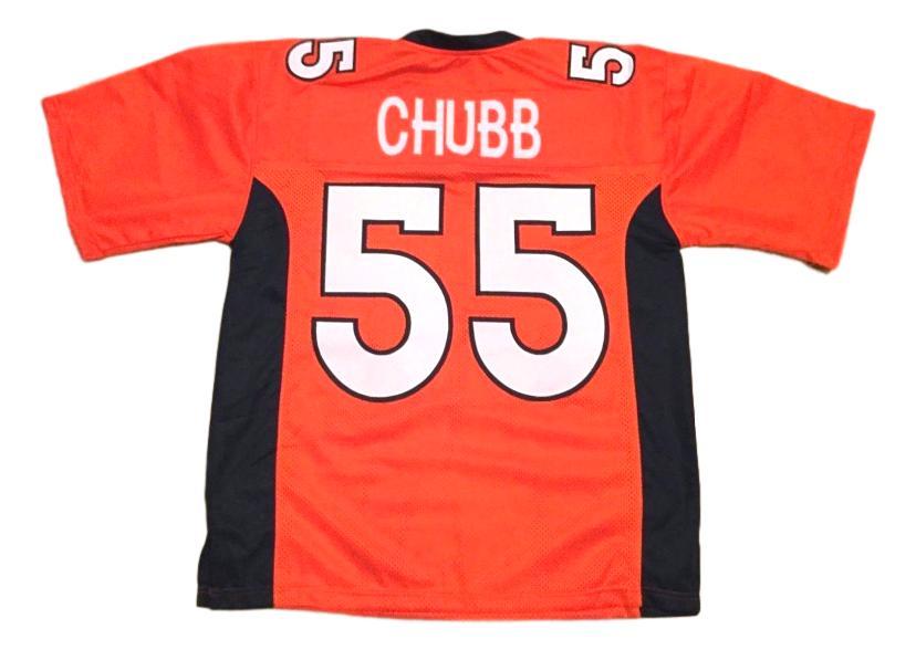 Bradley Chubb Jersey #55 Custom Unsigned Football Jerseys Stitched Orange