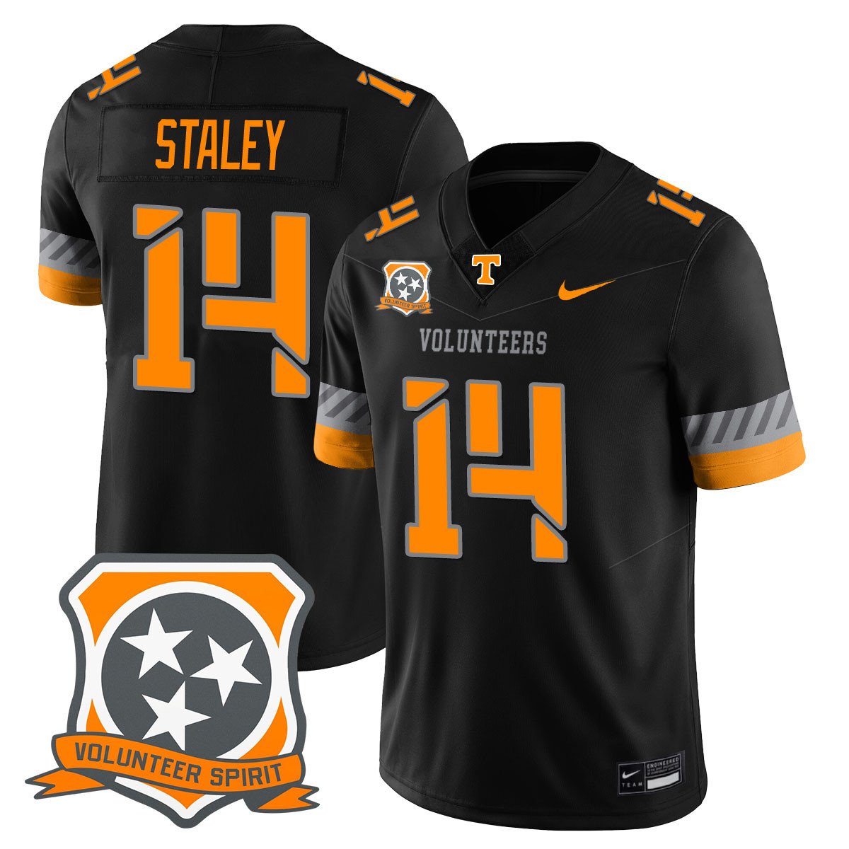 David Sanders Jr Jersey #70 Tennessee Volunteers 2025 Spirit Stitched Orange