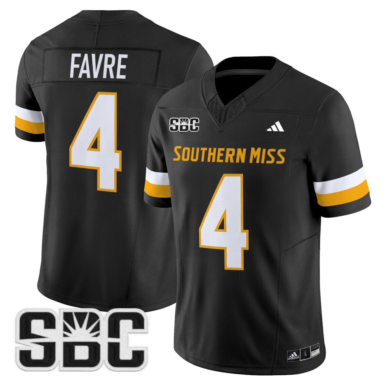 Brett Favre Jersey #4 Southern Miss Golden Eagles 2025 Vapor Limited Stitched