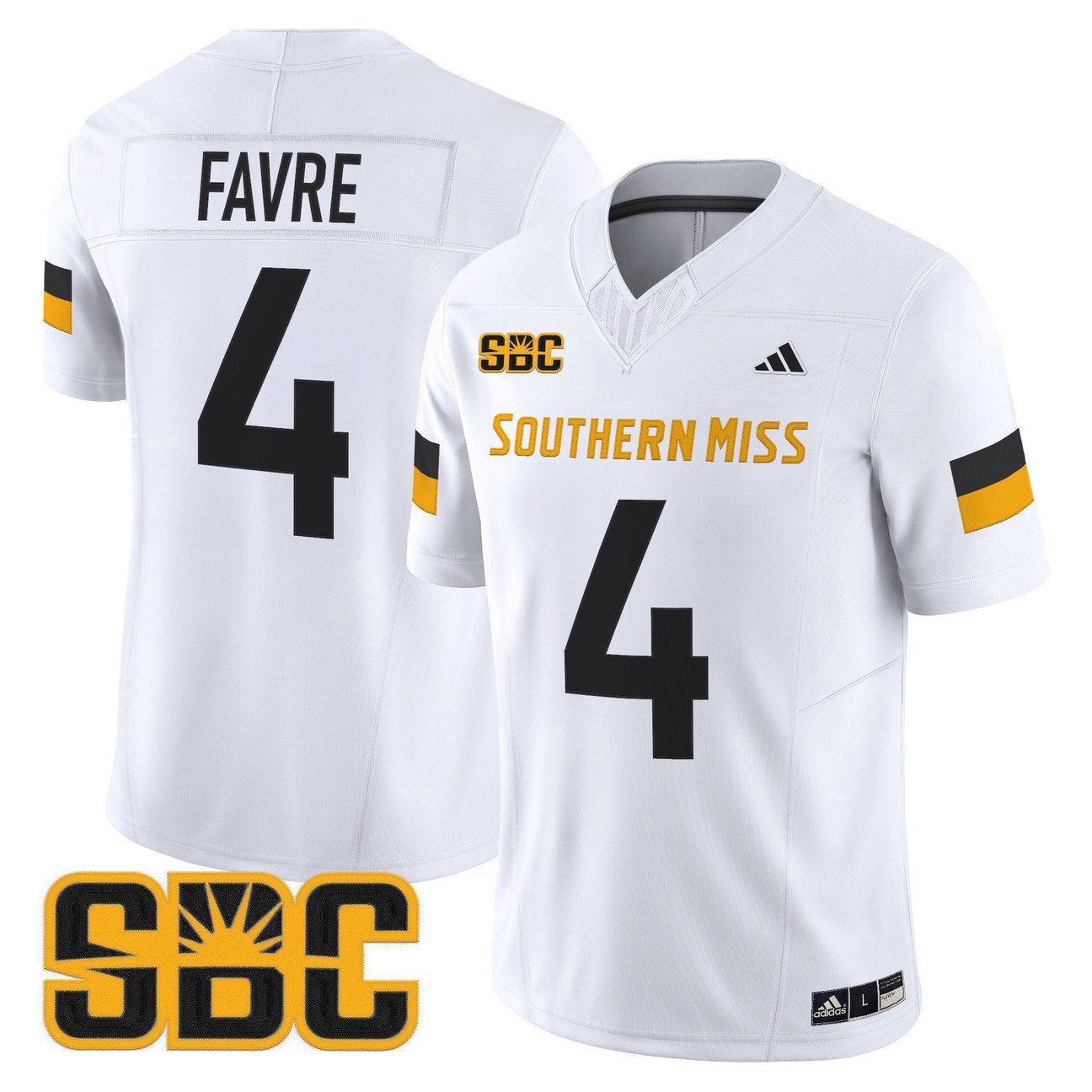 Brett Favre Jersey #4 Southern Miss Golden Eagles 2025 Vapor Limited Stitched