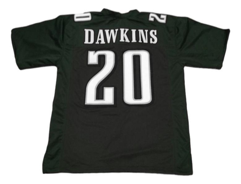 Brian Dawkins Jersey #20 Custom Unsigned Football Jerseys Stitched Green
