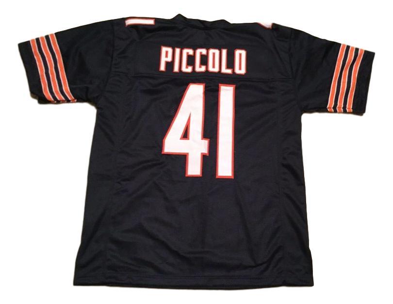 Brian Piccolo Jersey #41 Custom Unsigned Football Jerseys Stitched Black