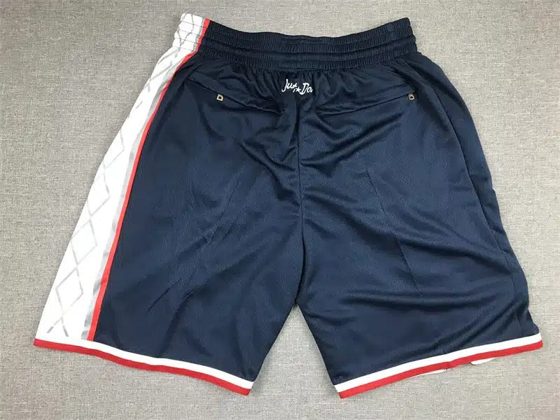 Brooklyn Nets City Edition Navy Shorts - Basketball Shorts Store