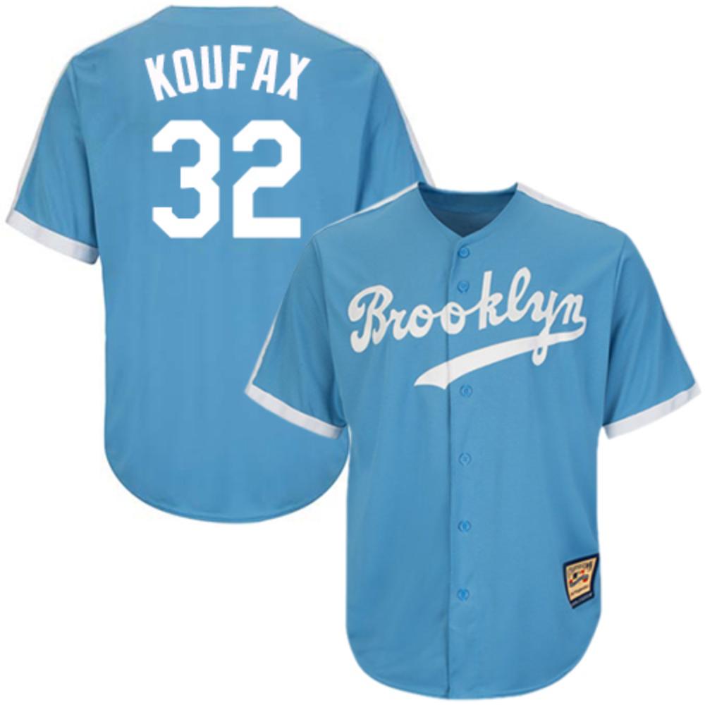 Brooklyn Dodgers Kirk Gibson Blue Throwback Jersey