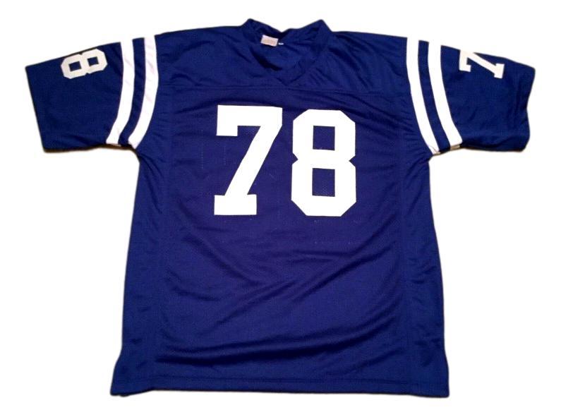Bubba Smith Jersey #78 Custom Unsigned Football Jerseys Stitched Blue