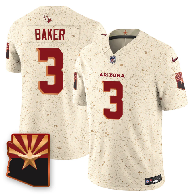 Budda Baker Jersey #3 F.U.S.E. Football Limited Rivalry Series Stitched