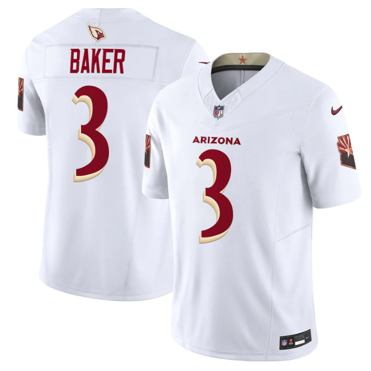 Budda Baker Jersey #3 Arizona 2025 Rivalries Vapor Limited Stitched