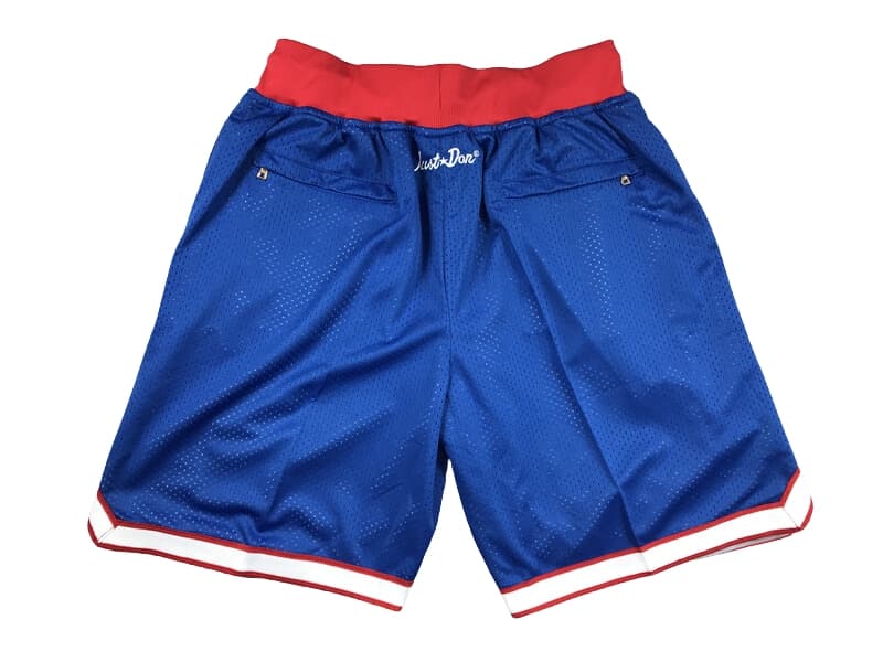 Buffalo Bills Royal 35th Anniversary Throwback Shorts