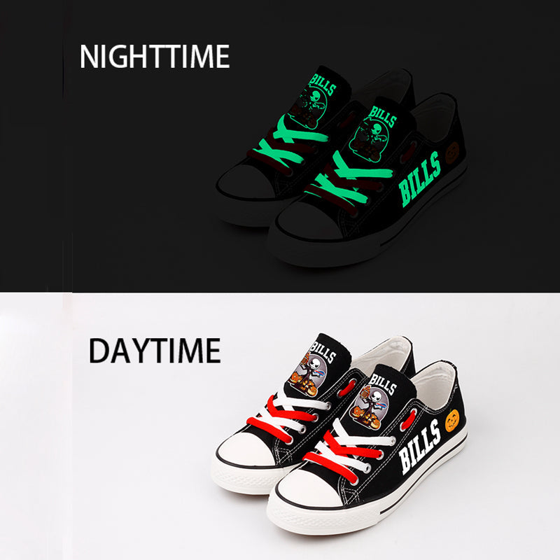 Buffalo Bills Low Top Canvas Sport Sneakers Shoes For Men Women Fans
