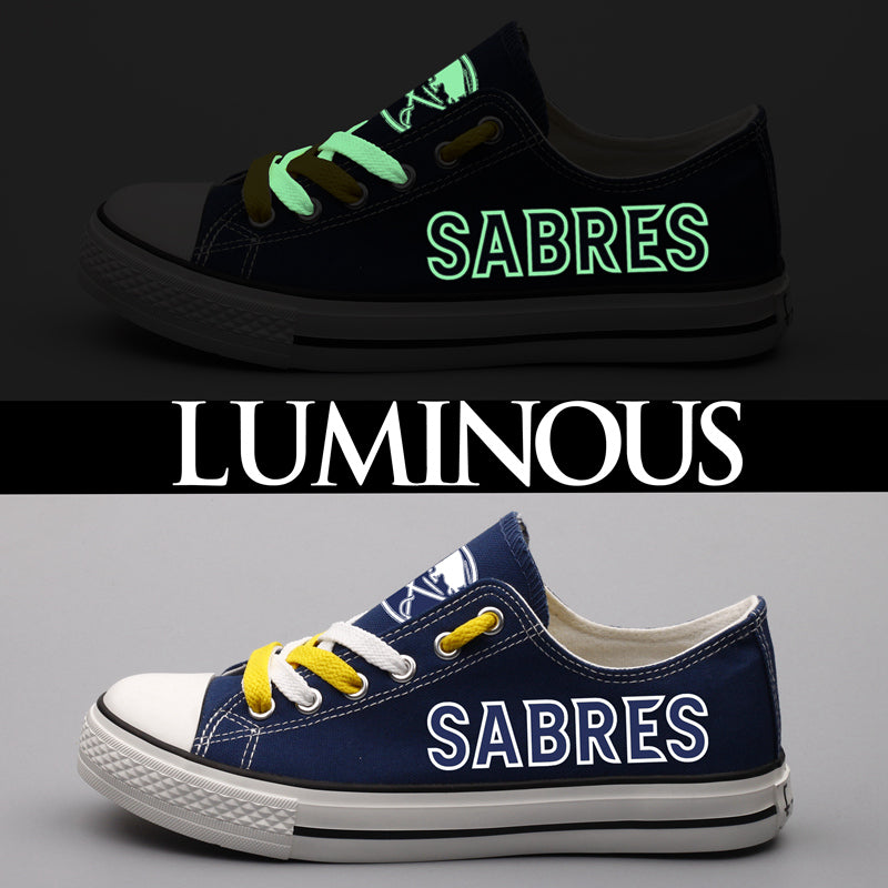 Buffalo Sabres  Low Top Canvas Sport Sneakers Shoes For Men Women Fans
