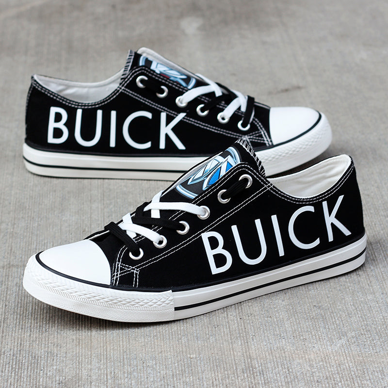 Buick Canvas Sneakers Shoes For Men Women Fans