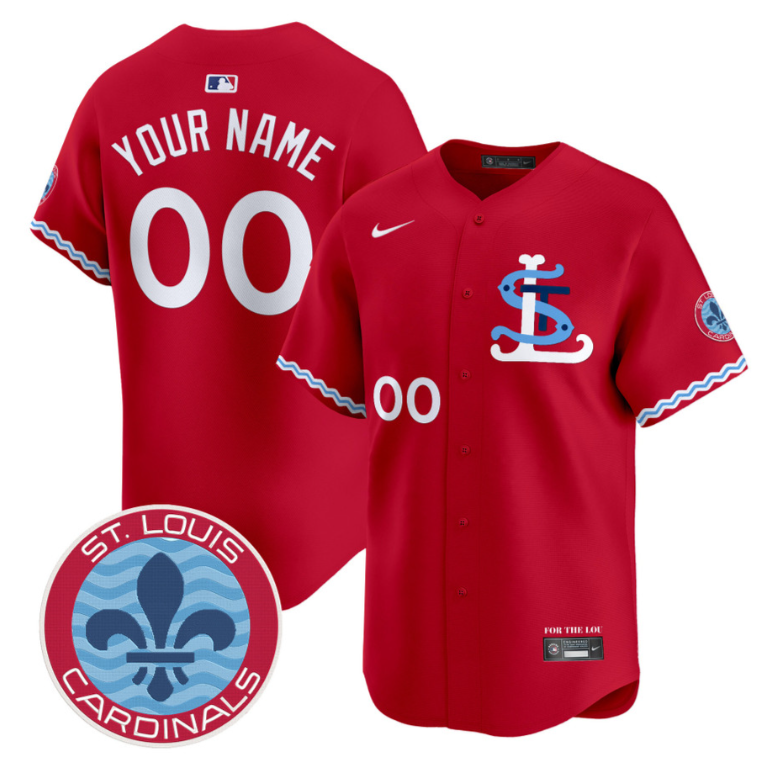 Custom St. Louis Cardinals Jersey City Connect Vapor Premier Limited Stitched