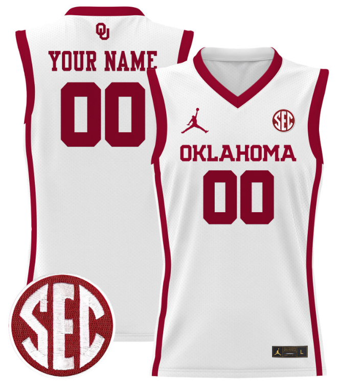 Donald Trump Jersey #47 Oklahoma Sooners 2024 Lightweight Basketball Anthracite