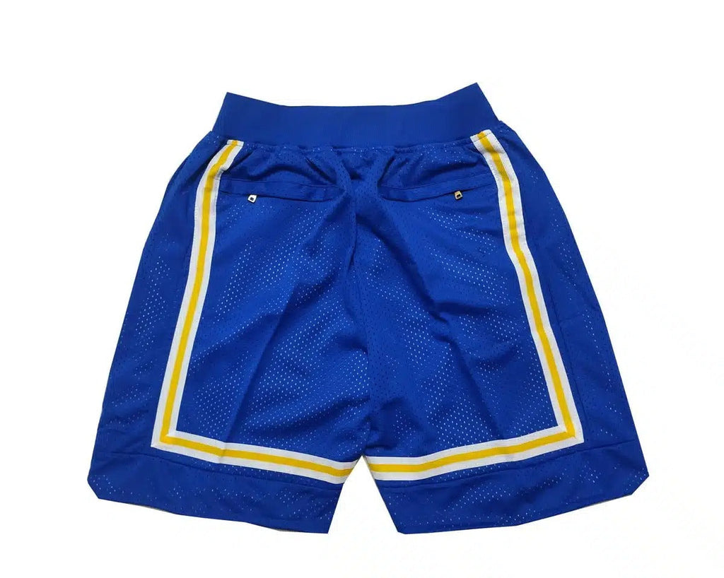 Crenshaw High School #22 Quincy McCall Blue Shorts - Basketball Shorts Store