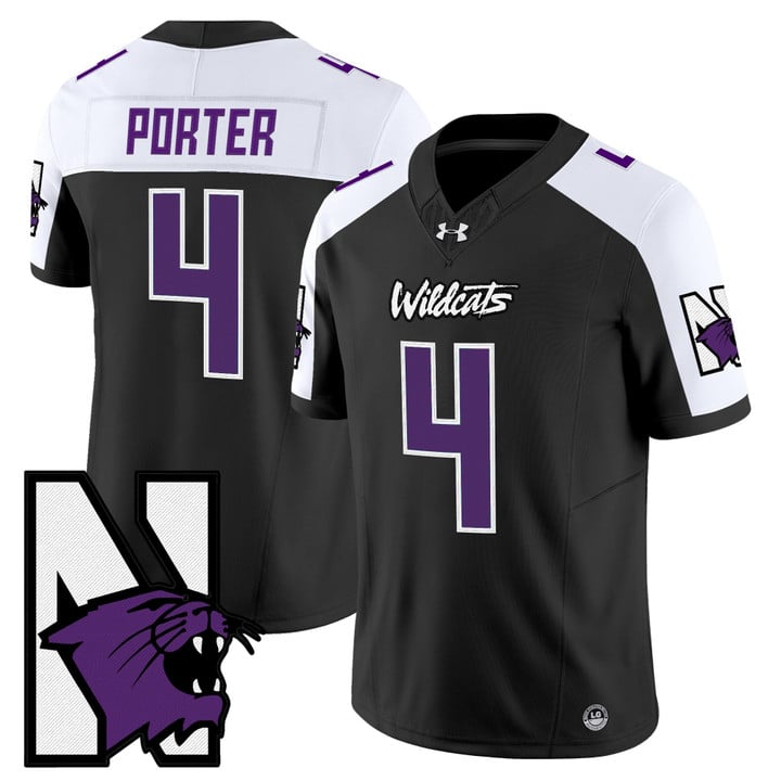 Cam Porter Jersey #4 Northwestern Wildcats Honoring 95 Vapor Limited Stitched