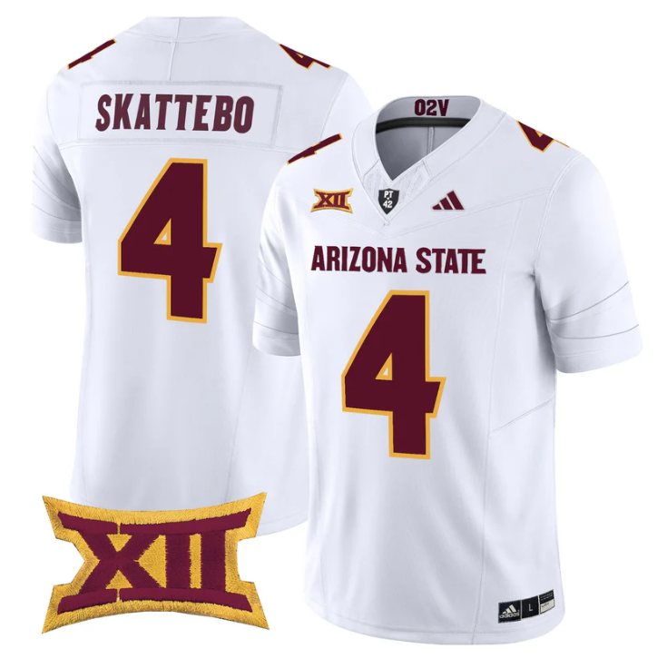 Cam Skattebo Jersey #4 Arizona State Sun Devils 2025 Vapor Stitched