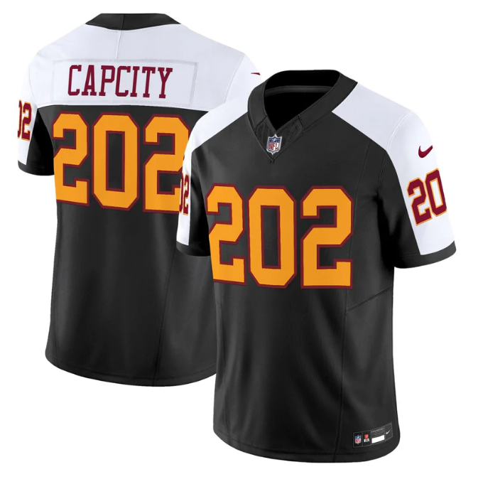CapCity Jersey #202 Throwback Vapor Limited All Stitched Black Alter