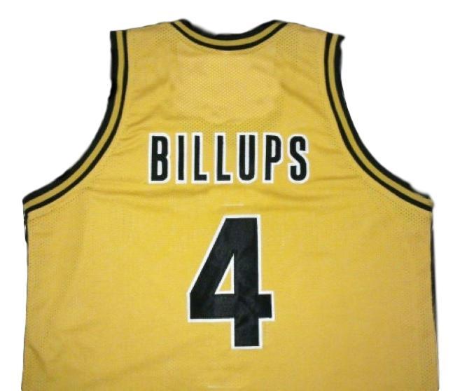 Chancey Billups Jersey #4 College Basketball Sewn Gold