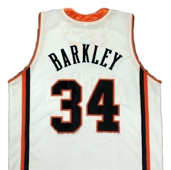 Charles Barkley Jersey #34 College Basketball Sewn White