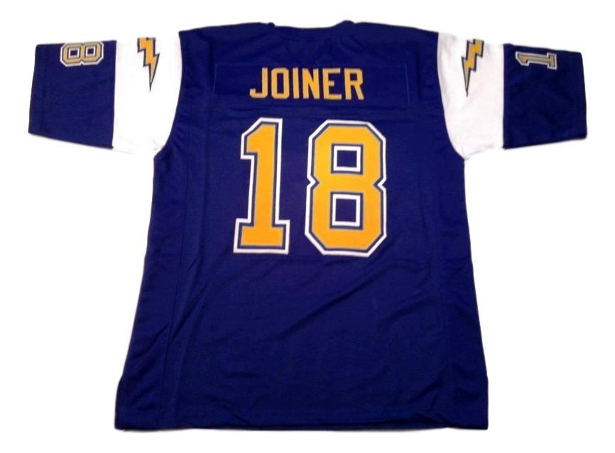 Charlie Joiner Jersey #18 Custom Unsigned Football Jerseys Stitched Blue