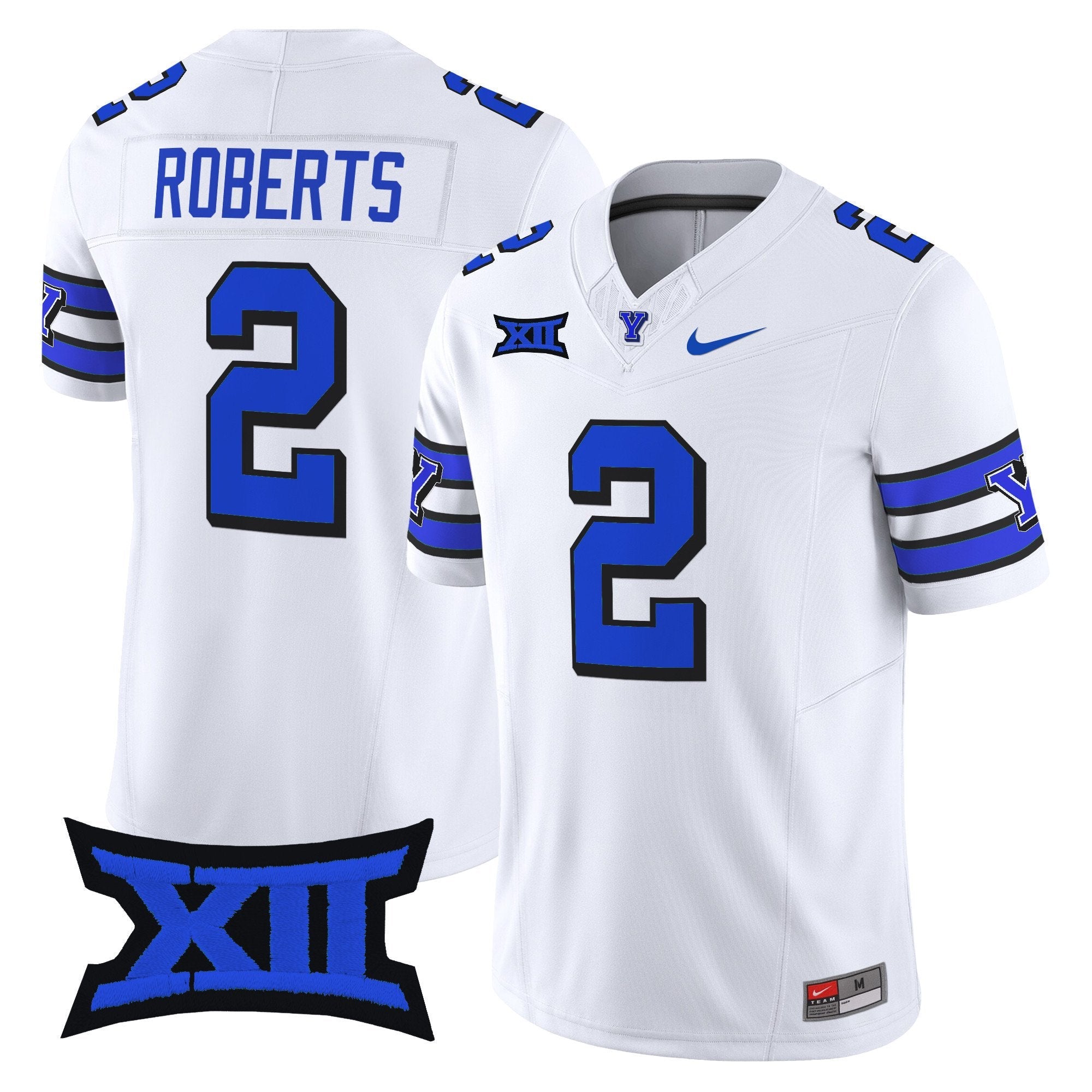 Chase Roberts Jersey #2 BYU Cougars 2025 Vapor Limited Stitched 1996 Throwback