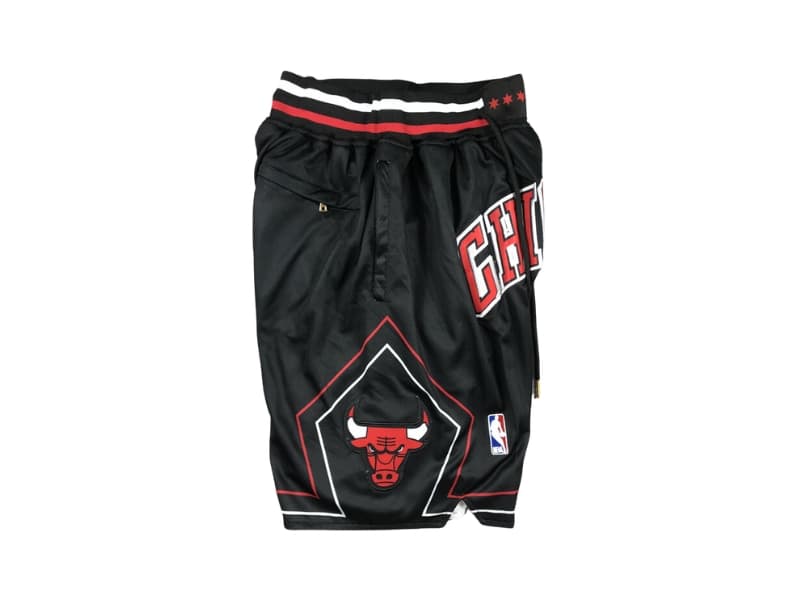 Chicago Bulls Black Statement Swingman Shorts